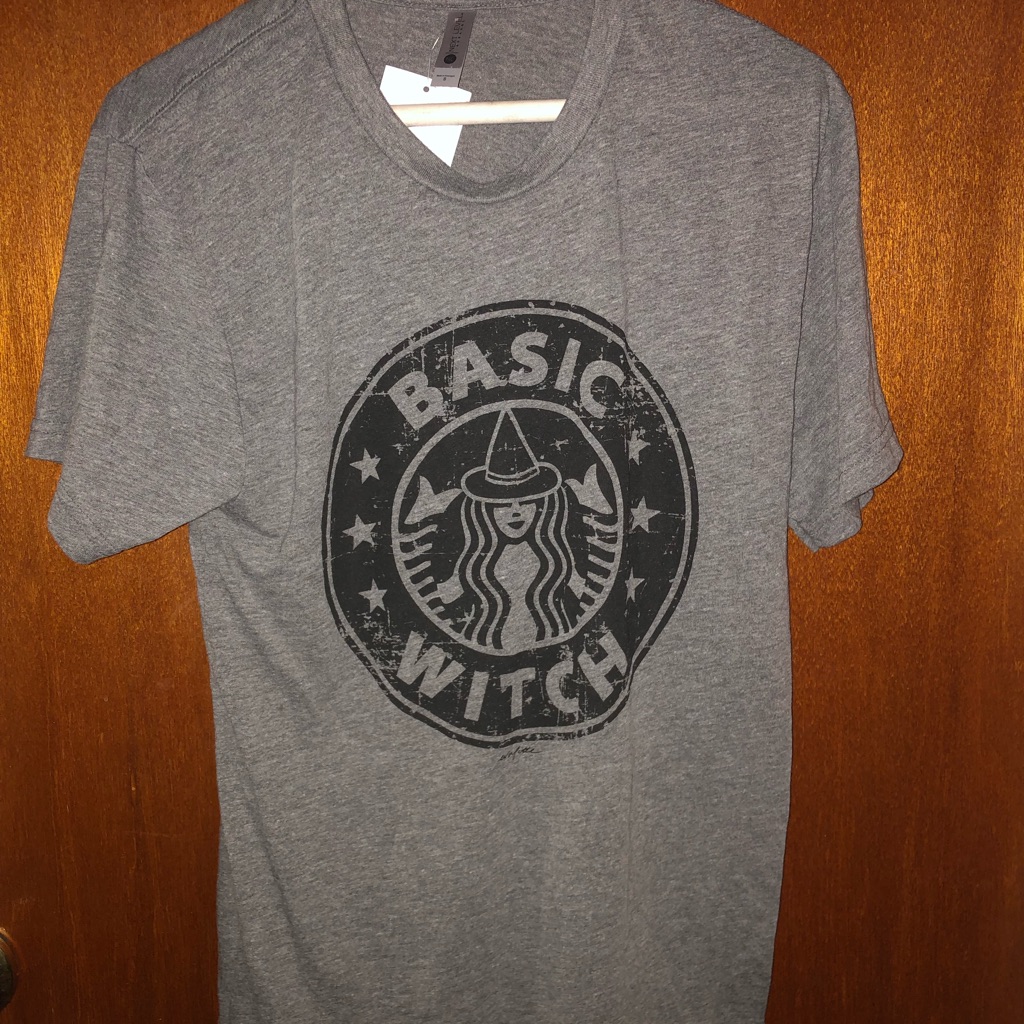 Basic Witch Tee Size Small